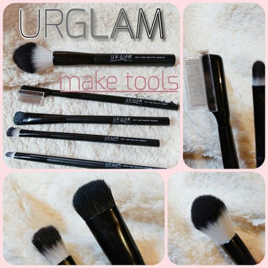 UR GLAM　FACE BRUSH/U R GLAM/メイクブラシを使ったクチコミ（1枚目）