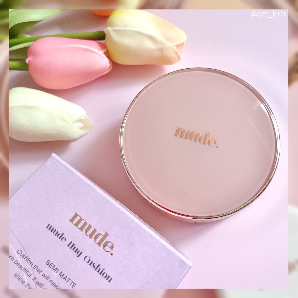 ハグクッション/mude/クッションファンデーションを使ったクチコミ(2枚目)