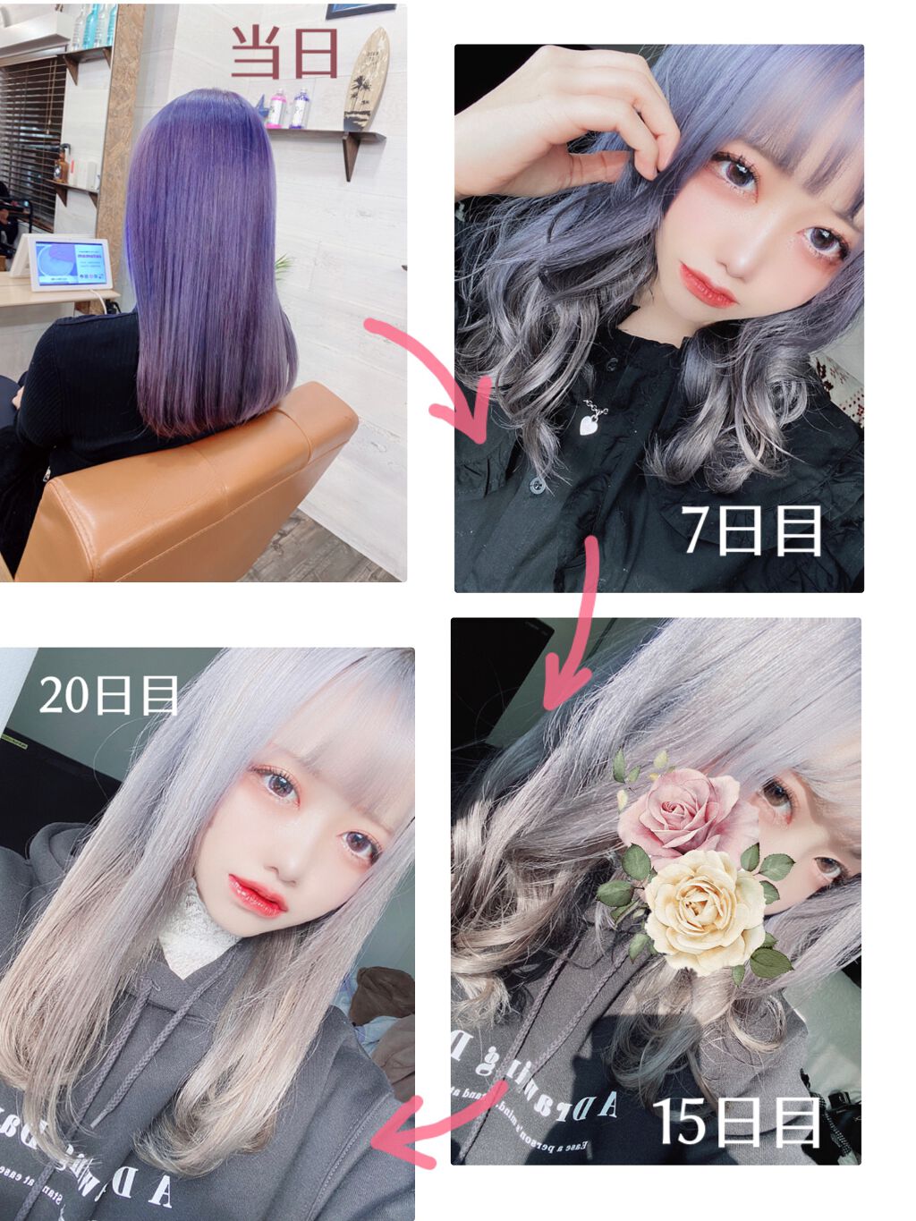 シャンプー／トリートメント ヒートケア  パープル/CALATAS/市販シャンプーを使ったクチコミ（2枚目）