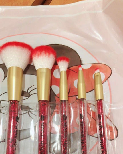 メイクブラシ レディ ブルーム ナチュラル/ディズニーストア/メイクブラシを使ったクチコミ(2枚目)