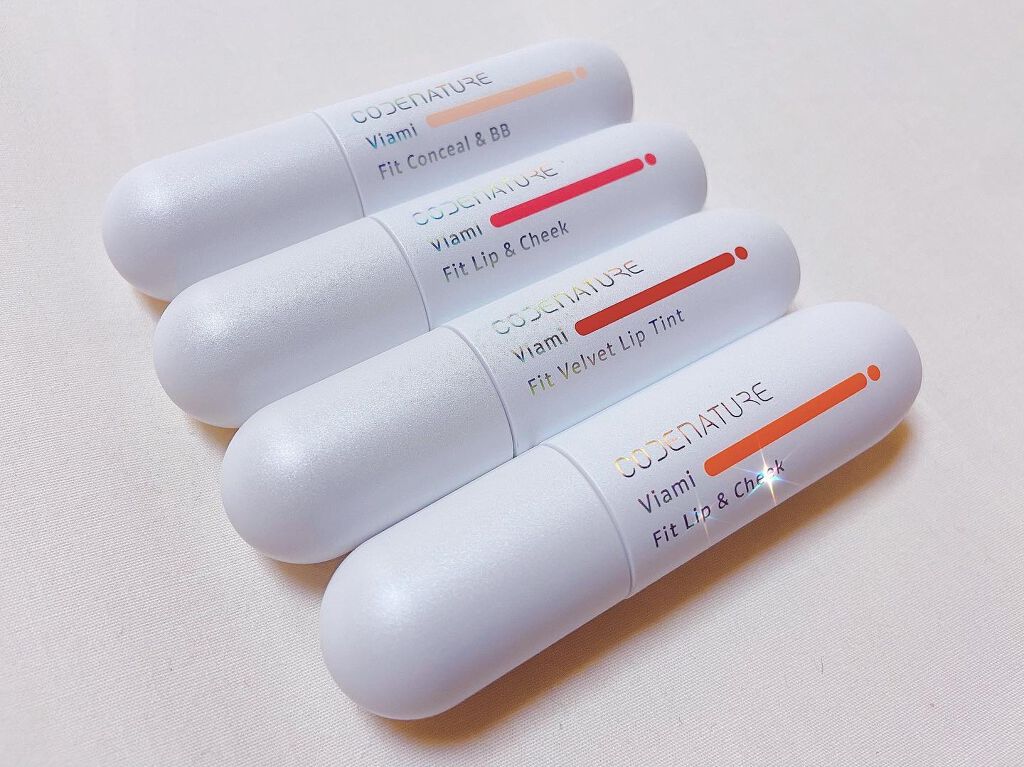 ビアミフィットリップ&チーク/CODENATURE/リップグロスを使ったクチコミ(1枚目)