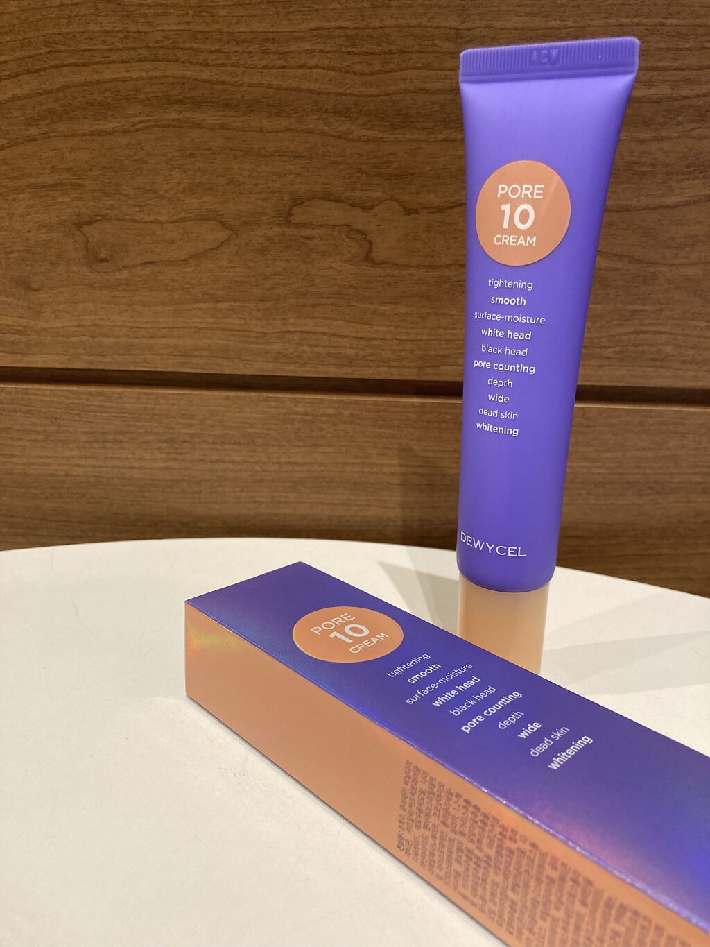 ポアーテンクリーム/DEWYCEL/化粧下地を使ったクチコミ（1枚目）