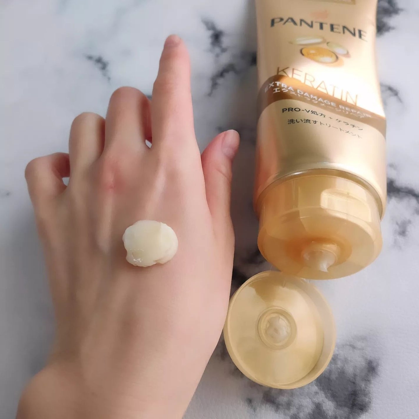 エクストラダメージリペア シャンプー/コンディショナー/パンテーン/市販シャンプーを使ったクチコミ(4枚目)