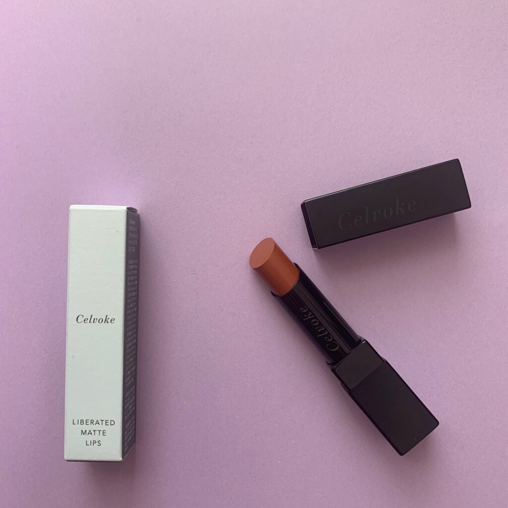 リベレイティッドマットリップス/Celvoke/口紅を使ったクチコミ(3枚目)
