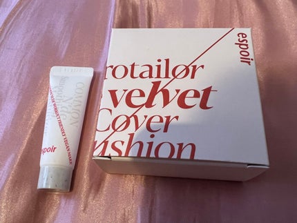 プロテーラービーベルベットカバークッション/espoir/クッションファンデーションを使ったクチコミ(1枚目)
