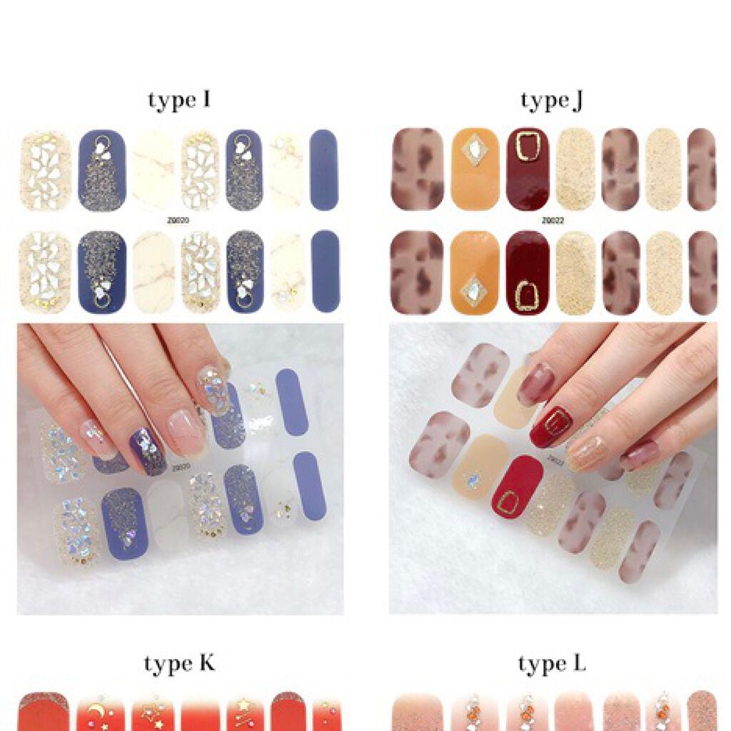 あやじりこ on LIPS 「最近はネイルシールにハマっています✌︎︎('ω'✌︎)いつもお..」(2枚目)