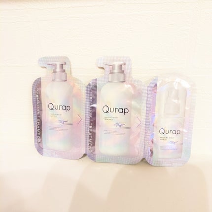 ラッピングモイストヘアオイル/Qurap/ヘアオイルを使ったクチコミ(1枚目)