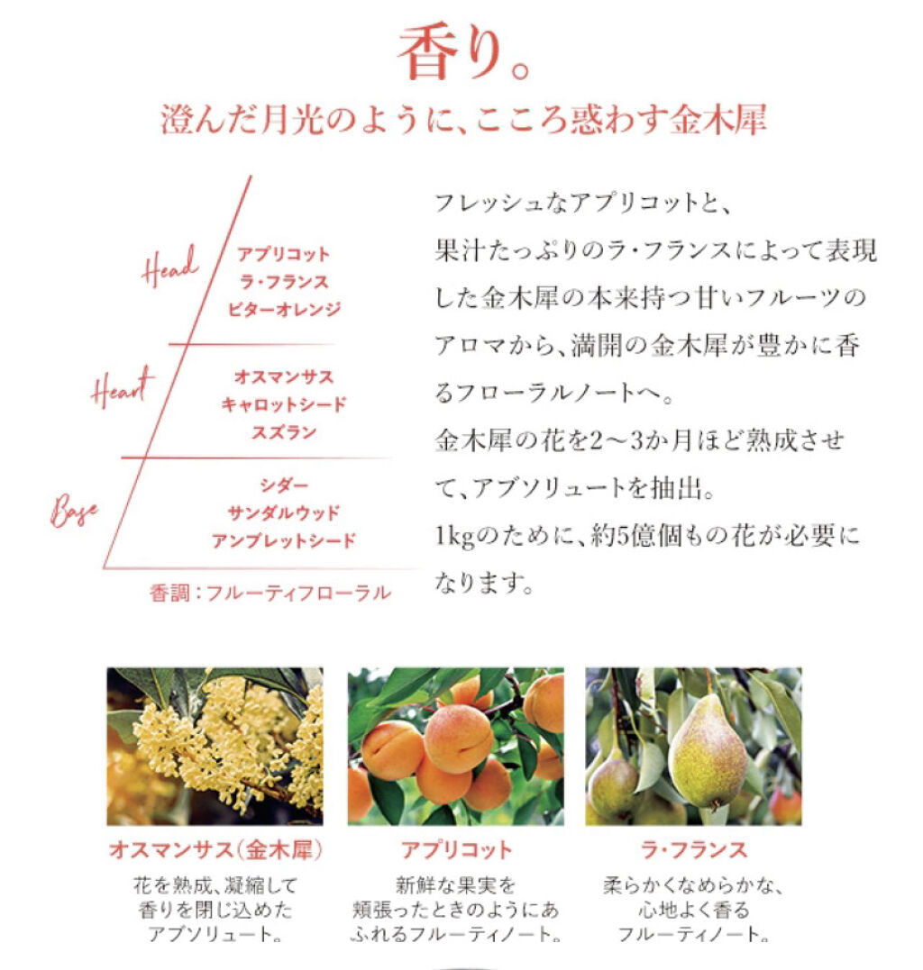 オスマンサス オードトワレ/L'OCCITANE/香水(レディース)を使ったクチコミ（2枚目）