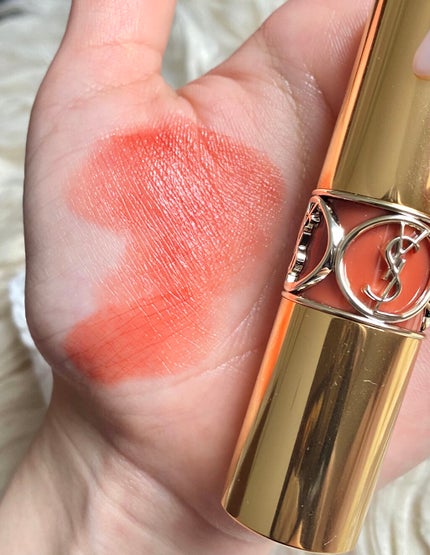 ルージュ ヴォリュプテ シャイン No.151 オレンジ カラコ/YVES SAINT LAURENT BEAUTE/口紅を使ったクチコミ(2枚目)