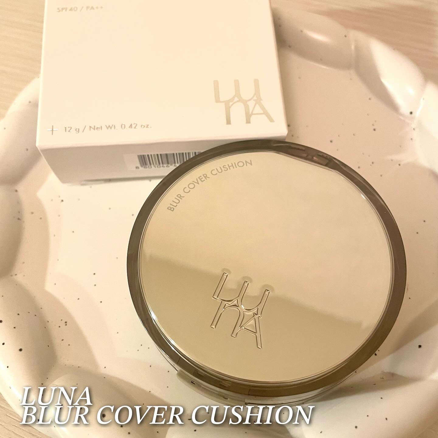 ブラーカバークッション/LUNA/クッションファンデーションを使ったクチコミ（1枚目）