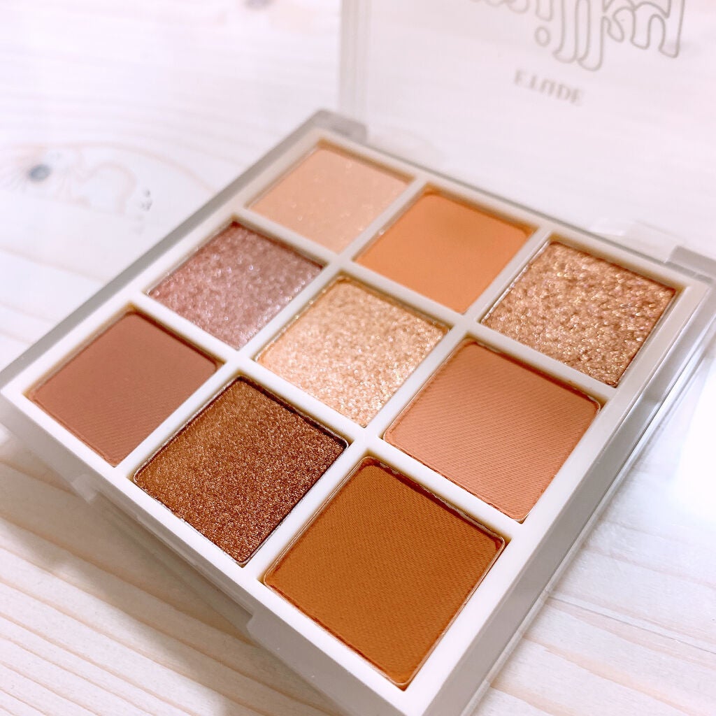 プレイカラーアイズ ≪ミルキーコレクション≫/ETUDE/アイシャドウパレットを使ったクチコミ(3枚目)