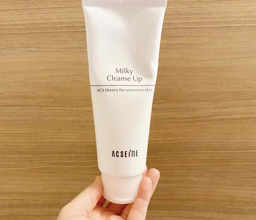 ミルキィ クレンズアップ/ACSEINE/ミルククレンジングを使ったクチコミ(1枚目)