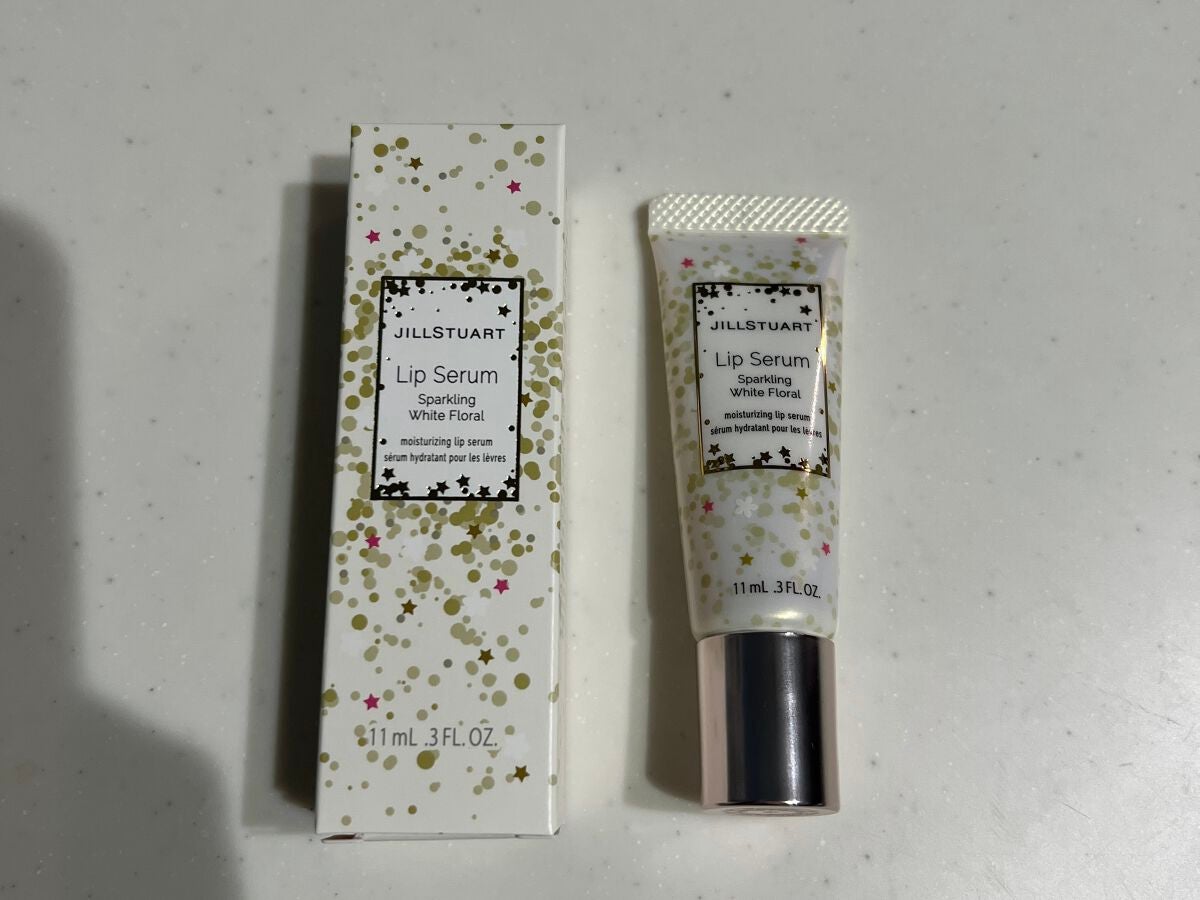 リップセラム スパークリング ホワイトフローラル/JILL STUART/リップ美容液を使ったクチコミ(1枚目)