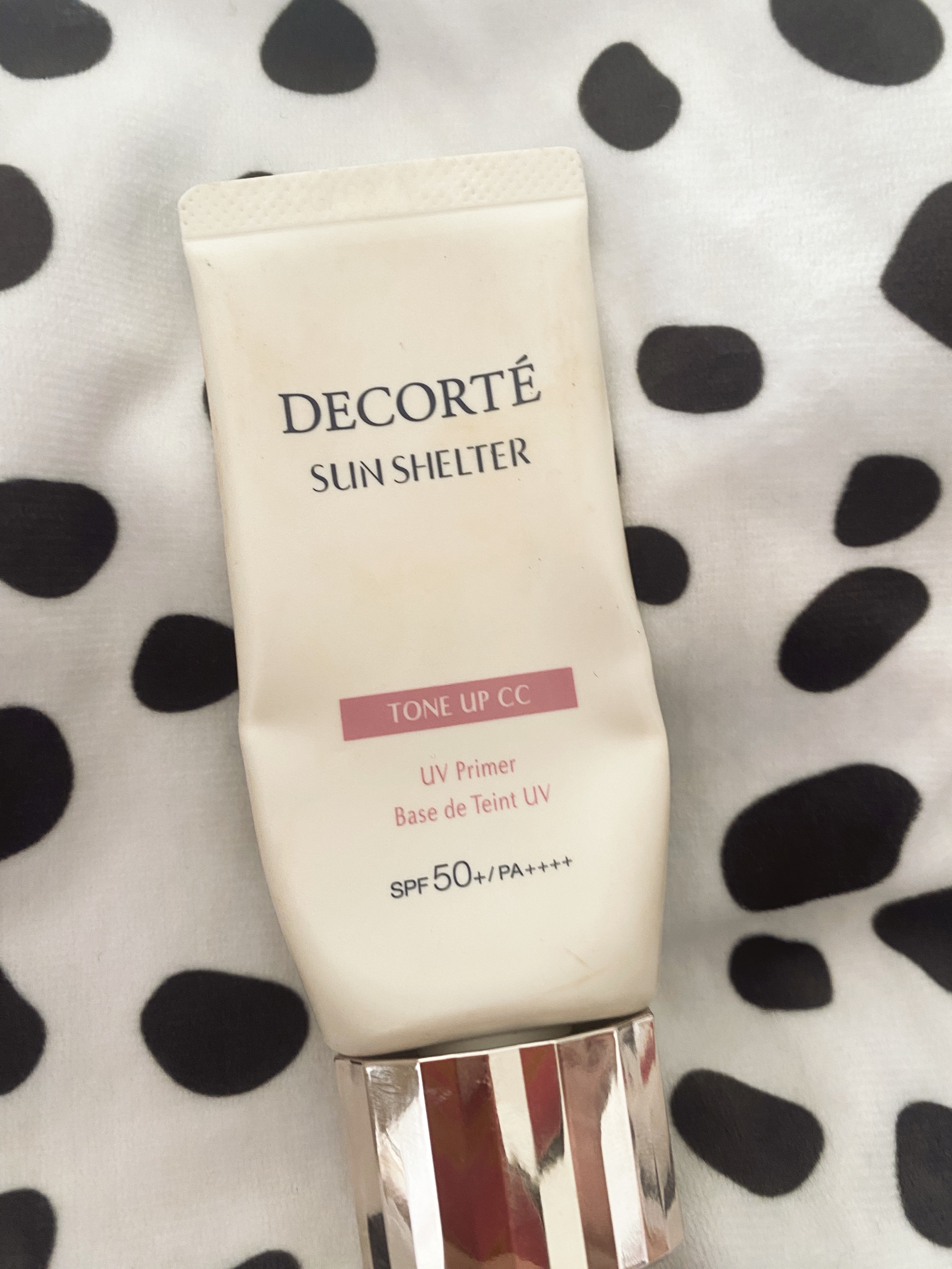 サンシェルター　マルチ プロテクション　トーンアップＣＣ/DECORTÉ/化粧下地を使ったクチコミ（1枚目）