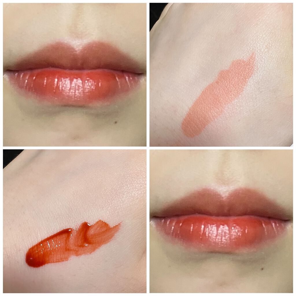 グラスティングウォーターティント/rom&nd/リップティントを使ったクチコミ（3枚目）