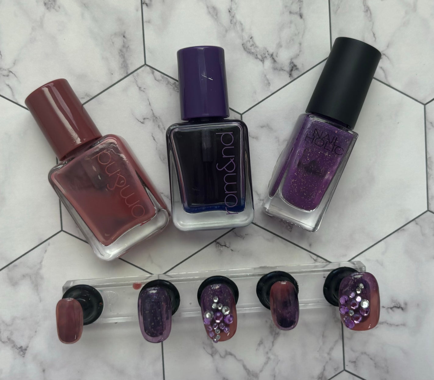 ムードペブルネイル/rom&nd/マニキュアを使ったクチコミ(4枚目)