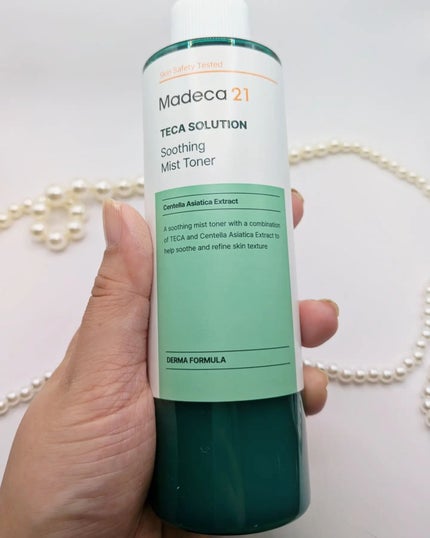テカソルーションスージングミストトナー/Madeca21/ミスト状化粧水を使ったクチコミ(2枚目)