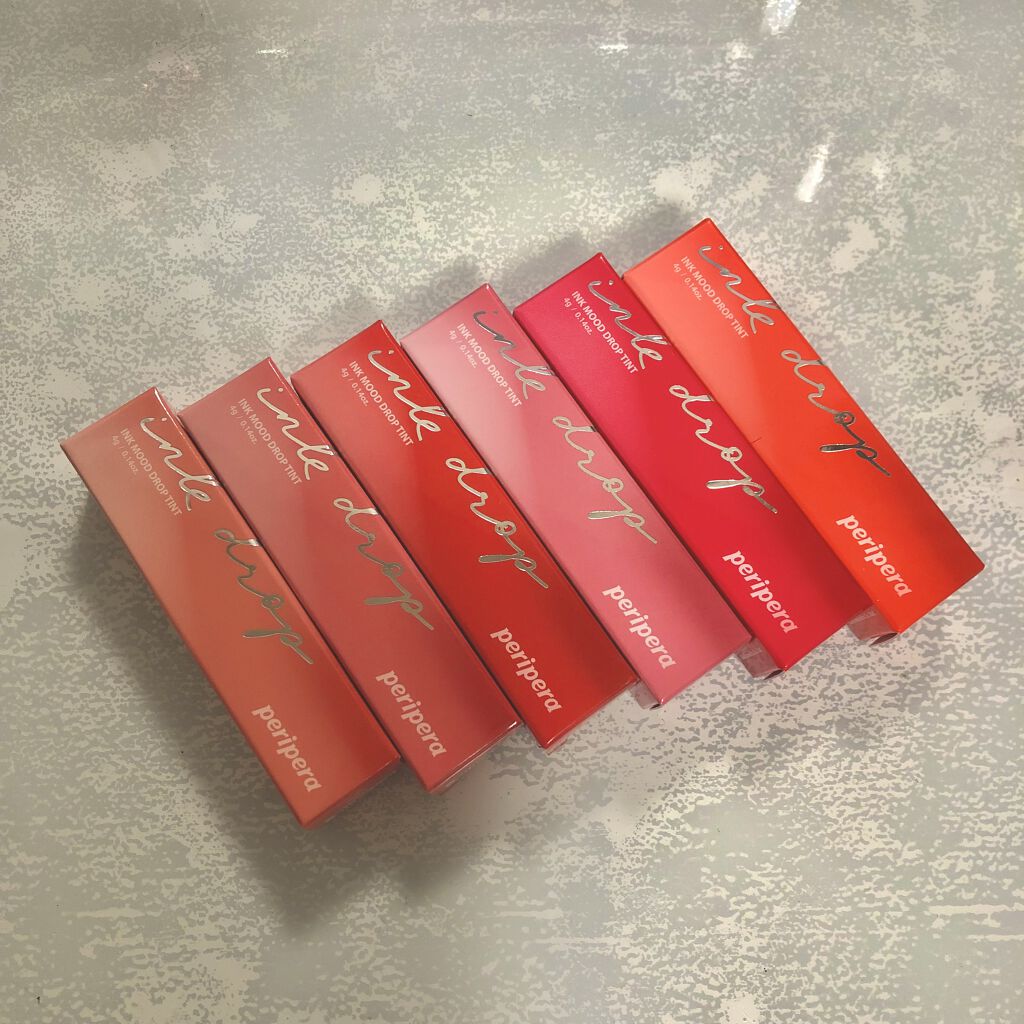 インク ムード ドロップ ティント/PERIPERA/リップグロスを使ったクチコミ（1枚目）