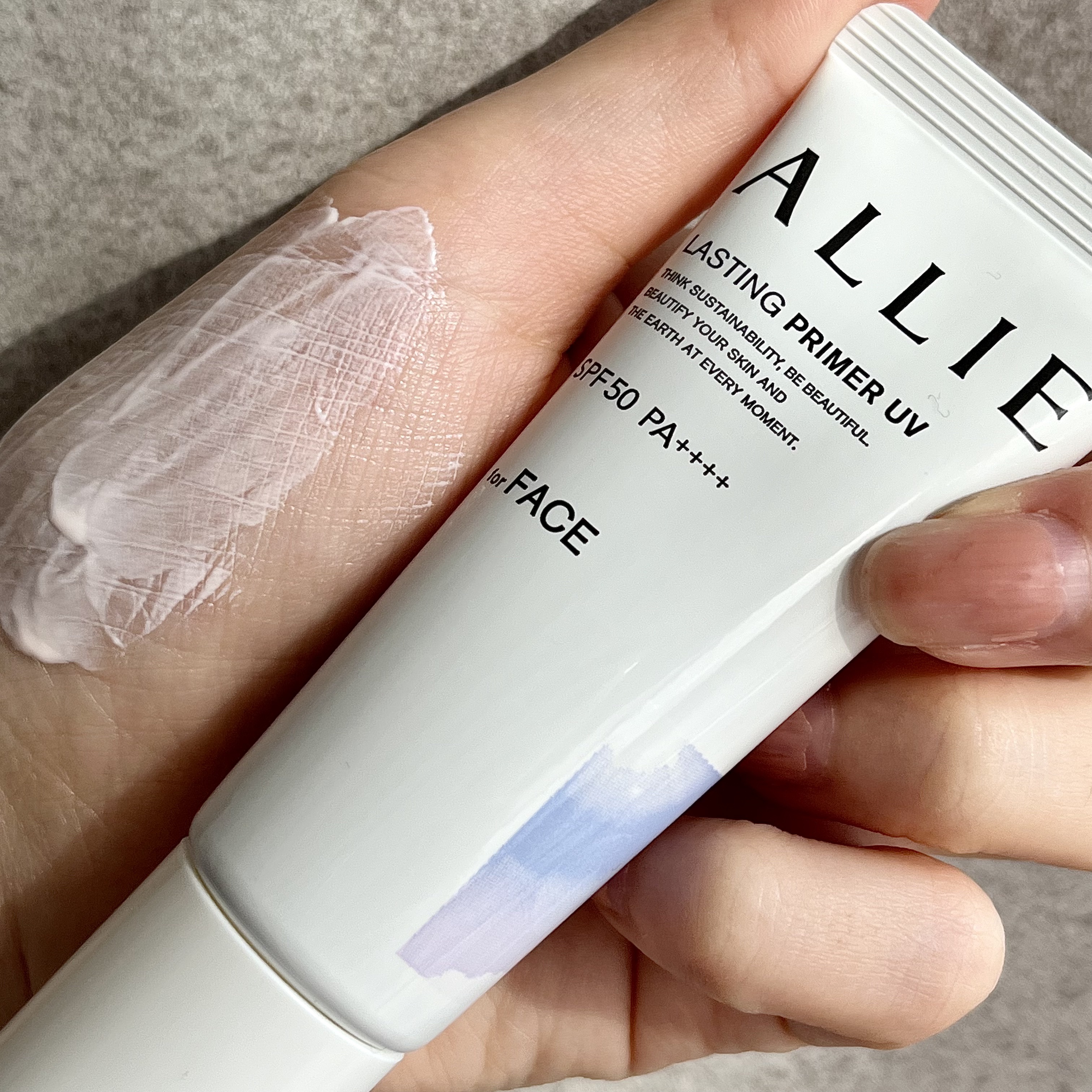 アリィー クロノビューティ ラスティングプライマーUV/アリィー/日焼け止めジェルを使ったクチコミ（3枚目）