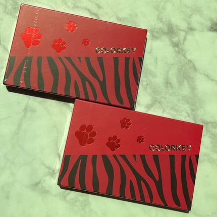 トラ十色アイシャドウパレット/COLORKEY/アイシャドウパレットを使ったクチコミ(2枚目)