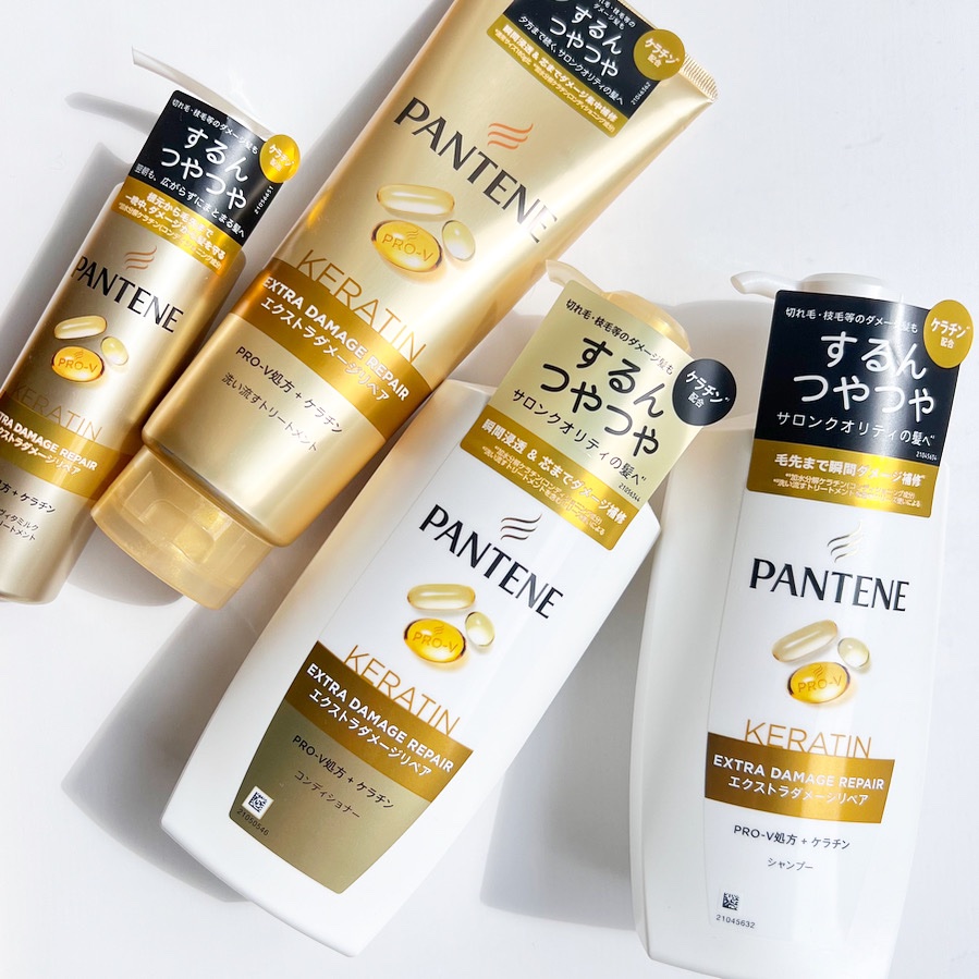 エクストラダメージリペア シャンプー/コンディショナー シャンプー400ml/パンテーン/市販シャンプーを使ったクチコミ（1枚目）