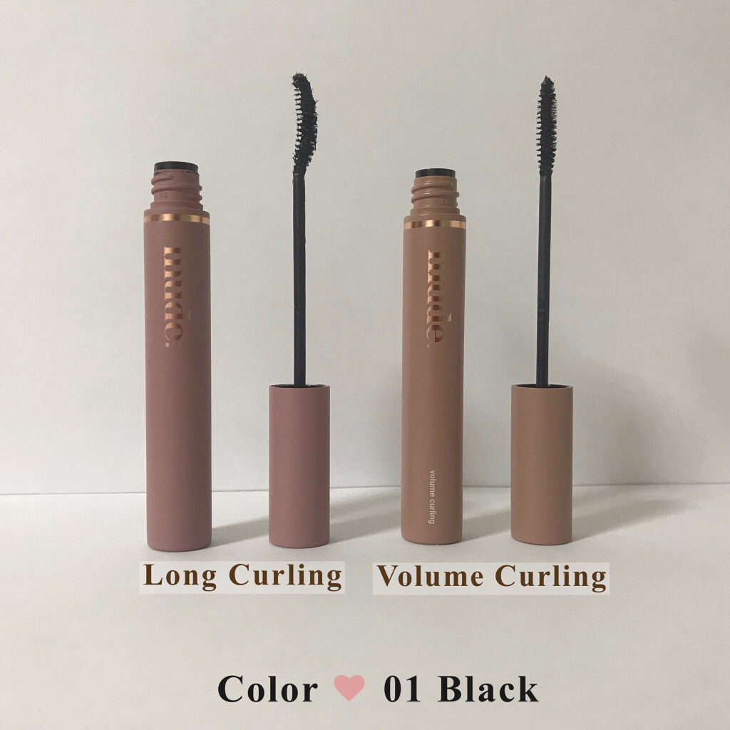 MD インスパイアロングラッシュ カーリングマスカラ/mude./マスカラを使ったクチコミ（3枚目）