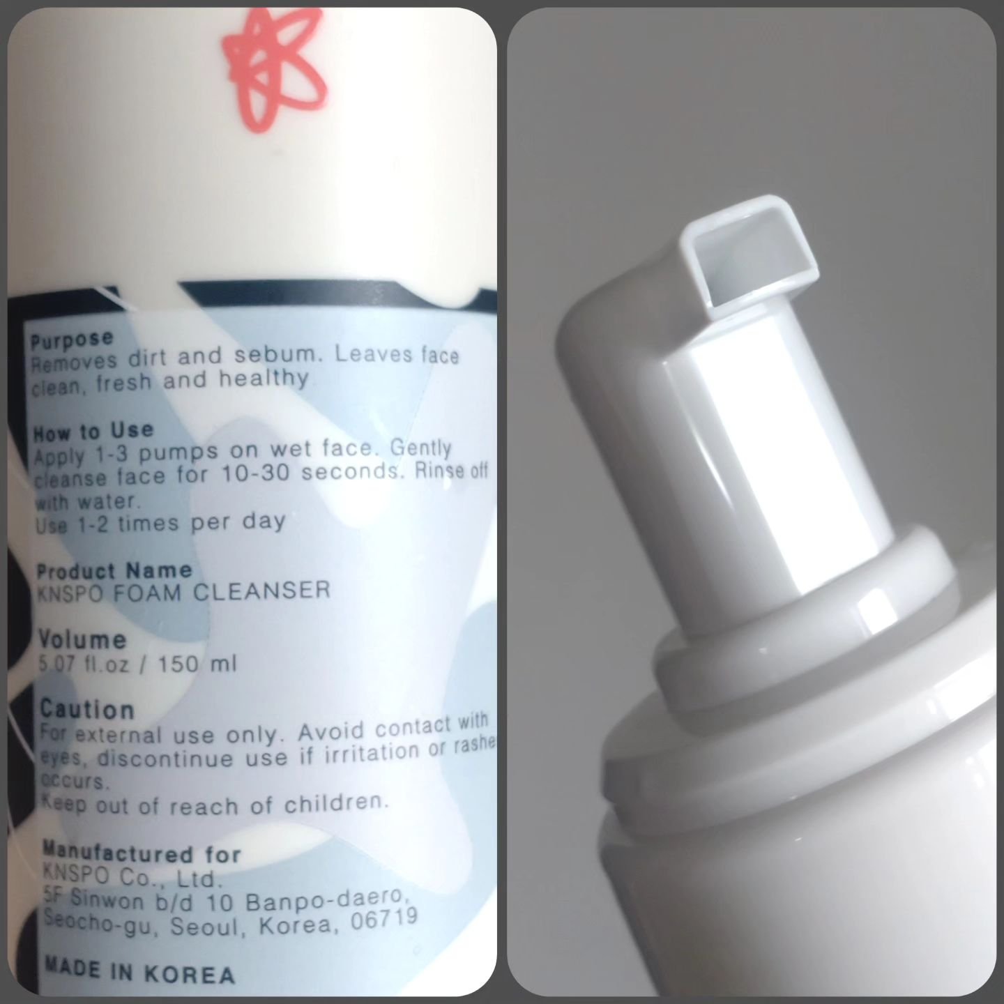 バブルフォームクレンザー/KNSPO/泡洗顔を使ったクチコミ（2枚目）