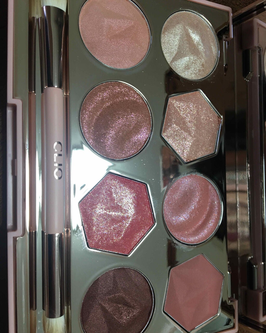 プリズム エアー アイ パレット/CLIO/アイシャドウパレットを使ったクチコミ(3枚目)