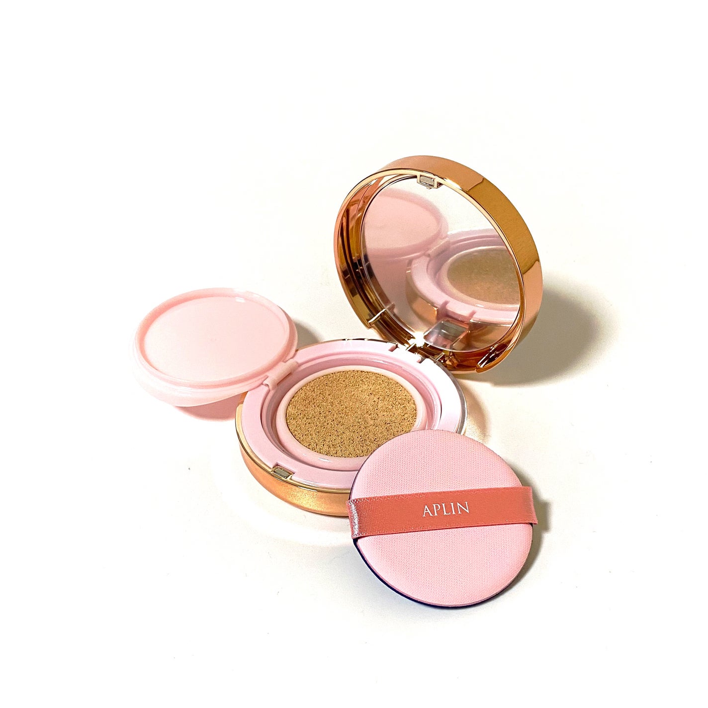 ピンクティーツリーカバーアップグロウクッション/APLIN/クッションファンデーションを使ったクチコミ(2枚目)