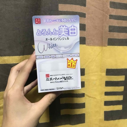 とろんと濃ジェル 薬用美白 N/なめらか本舗/オールインワン化粧品を使ったクチコミ(1枚目)