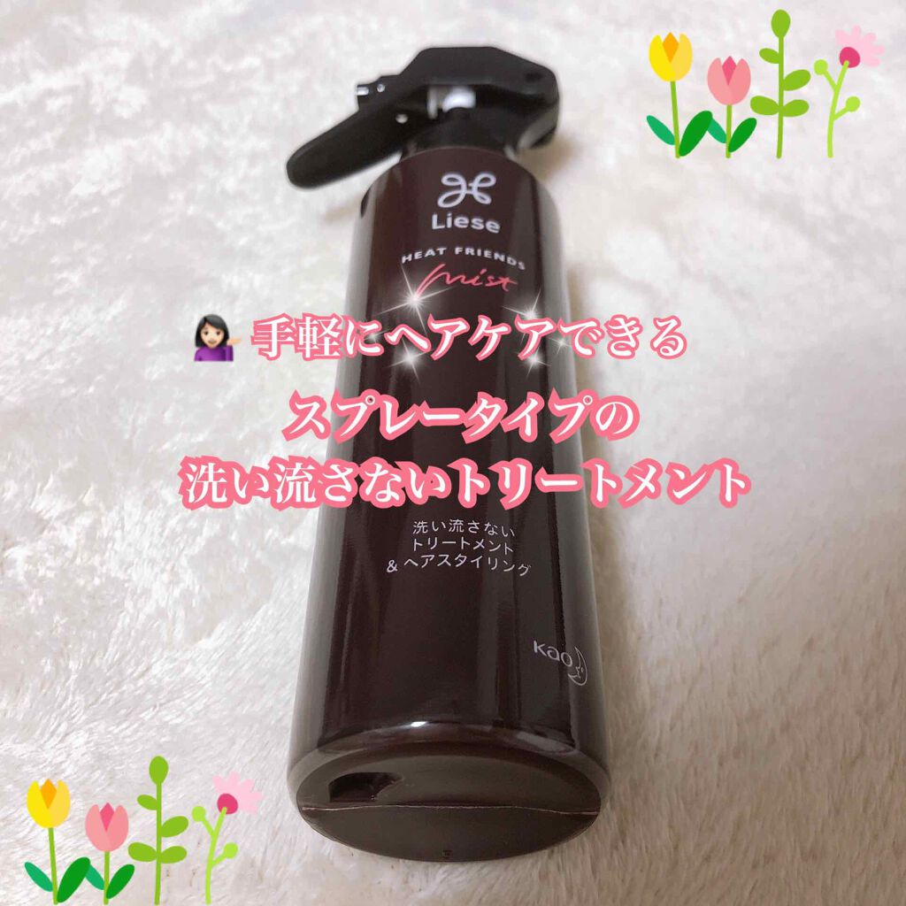 熱を味方にするミスト/リーゼ/ヘアミストを使ったクチコミ（1枚目）