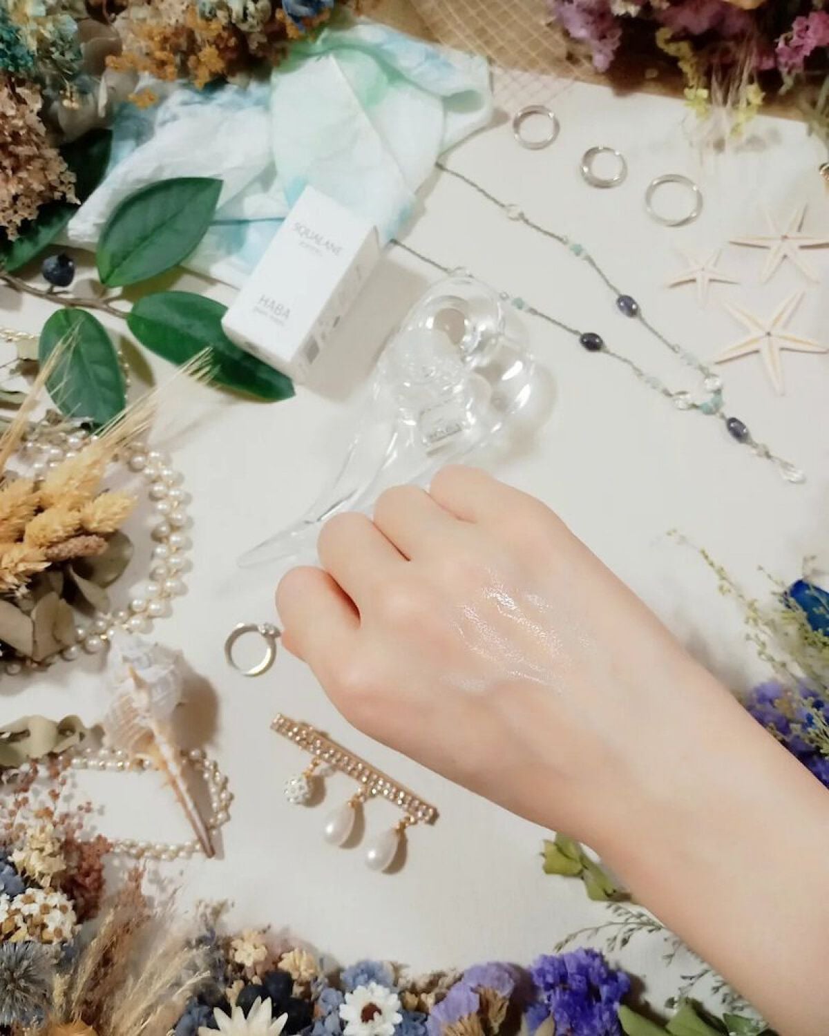 高品位「スクワラン」/HABA/フェイスオイルを使ったクチコミ(4枚目)