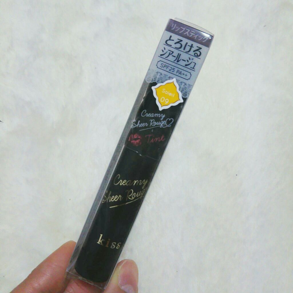 クリーミィシアールージュＴ/KiSS/口紅を使ったクチコミ（1枚目）