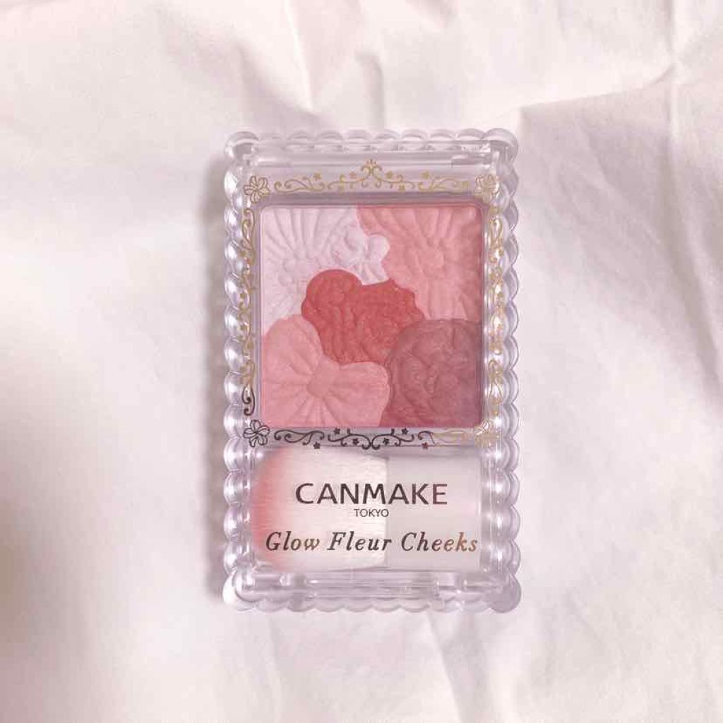 グロウフルールチークス/キャンメイク/パウダーチークを使ったクチコミ(1枚目)