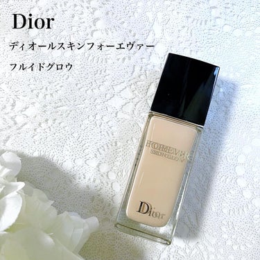 ディオールスキン フォーエヴァー フルイド グロウ/Dior/リキッドファンデーションを使ったクチコミ（1枚目）