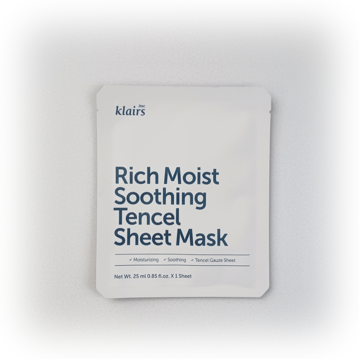 リッチモイストスージングテンセルシートマスク(25ml)/Klairs/シートマスク・パックを使ったクチコミ（1枚目）