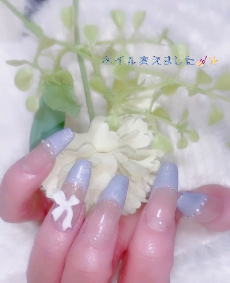 しゅな on LIPS 「ネイル変えました💅🏻#セルフネイル#ネイル#ネイル好きさんと繋..」(1枚目)