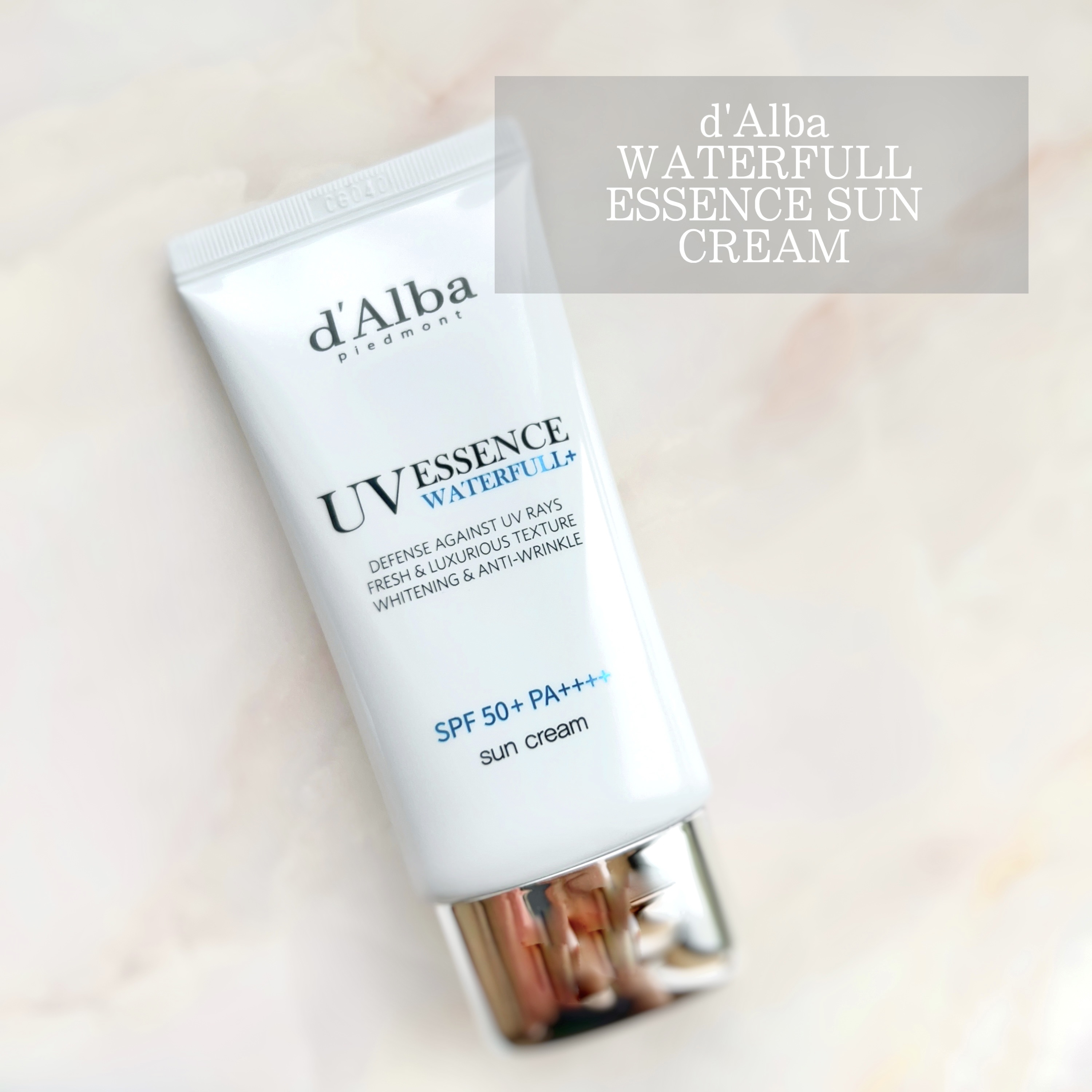 ダルバ ウォータフル エッセンス サンクリーム/ダルバ/日焼け止めクリームを使ったクチコミ（1枚目）