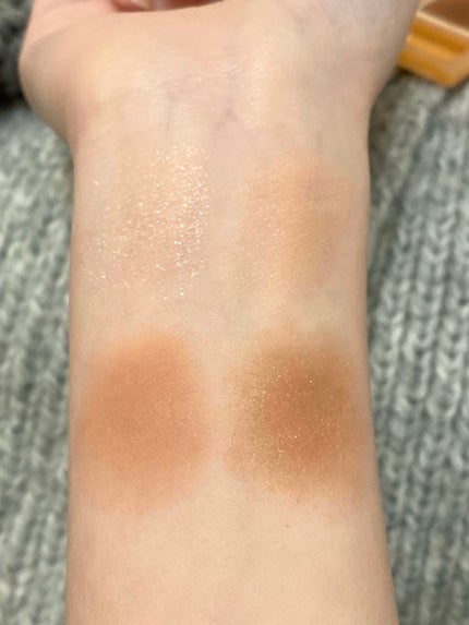 ベージュトーンアイシャドウ/CEZANNE/アイシャドウパレットを使ったクチコミ(3枚目)