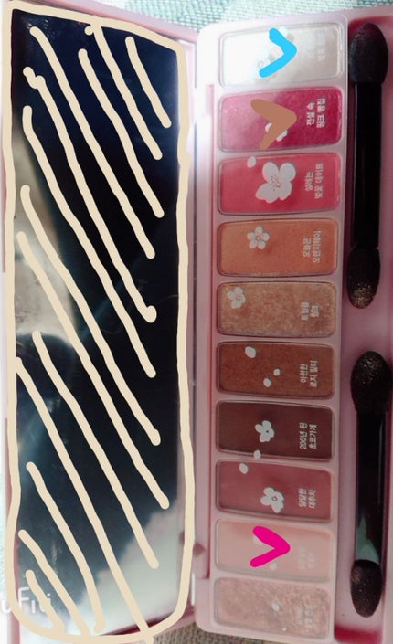 プレイカラー アイシャドウ/ETUDE/アイシャドウパレットを使ったクチコミ(4枚目)