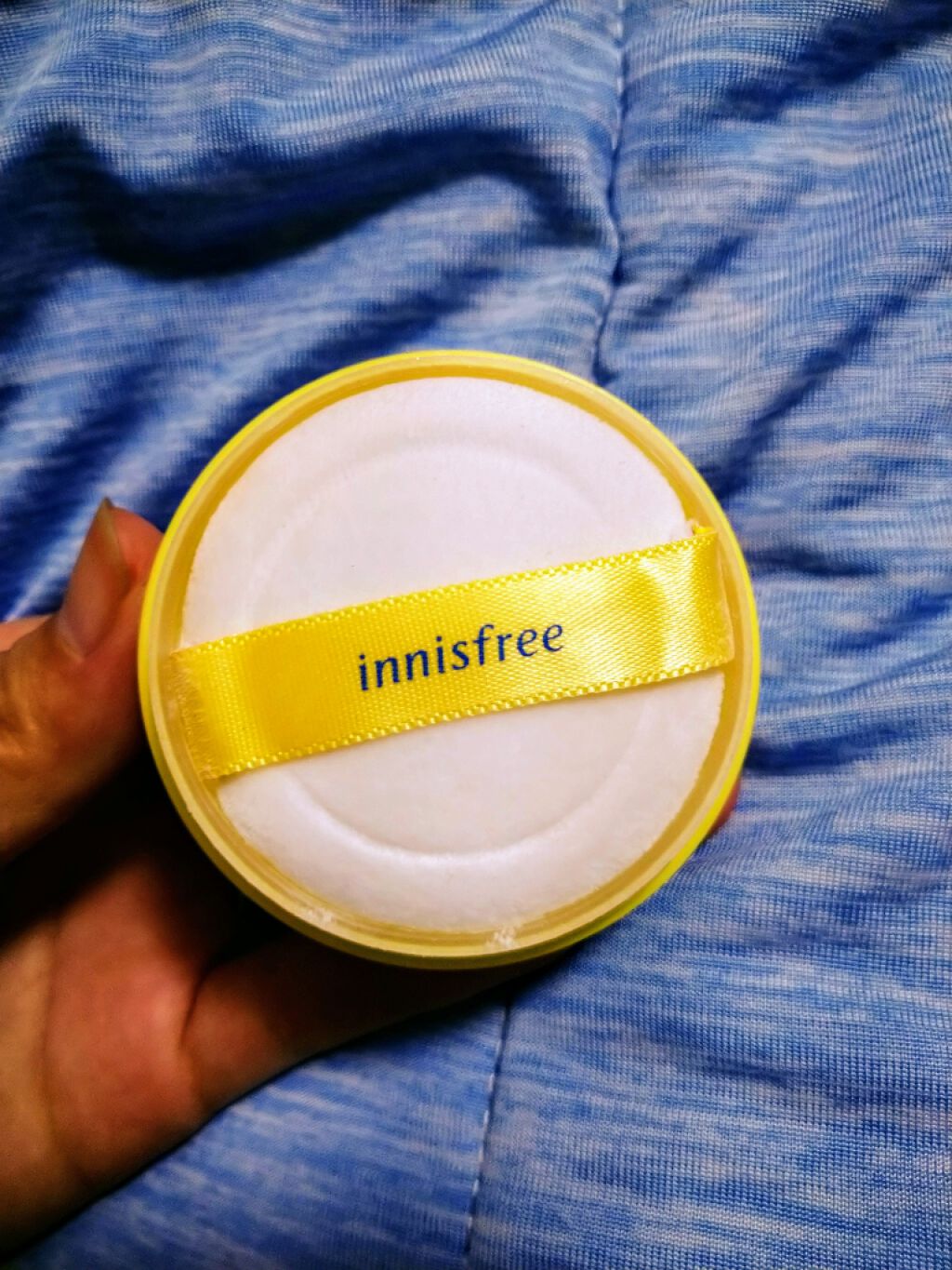 ノーセバム ミネラルパウダー LTD20/innisfree/ルースパウダーを使ったクチコミ（2枚目）