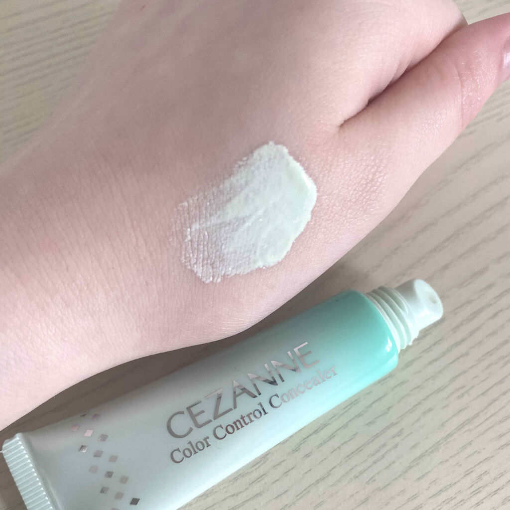 赤み補正コンシーラー/CEZANNE/クリームコンシーラーを使ったクチコミ（2枚目）