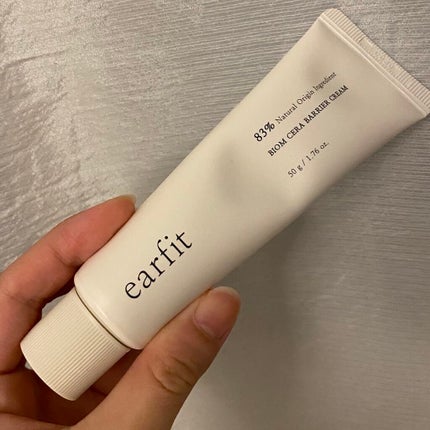 バイオムセラバリアクリーム/earfit/フェイスクリームを使ったクチコミ(1枚目)