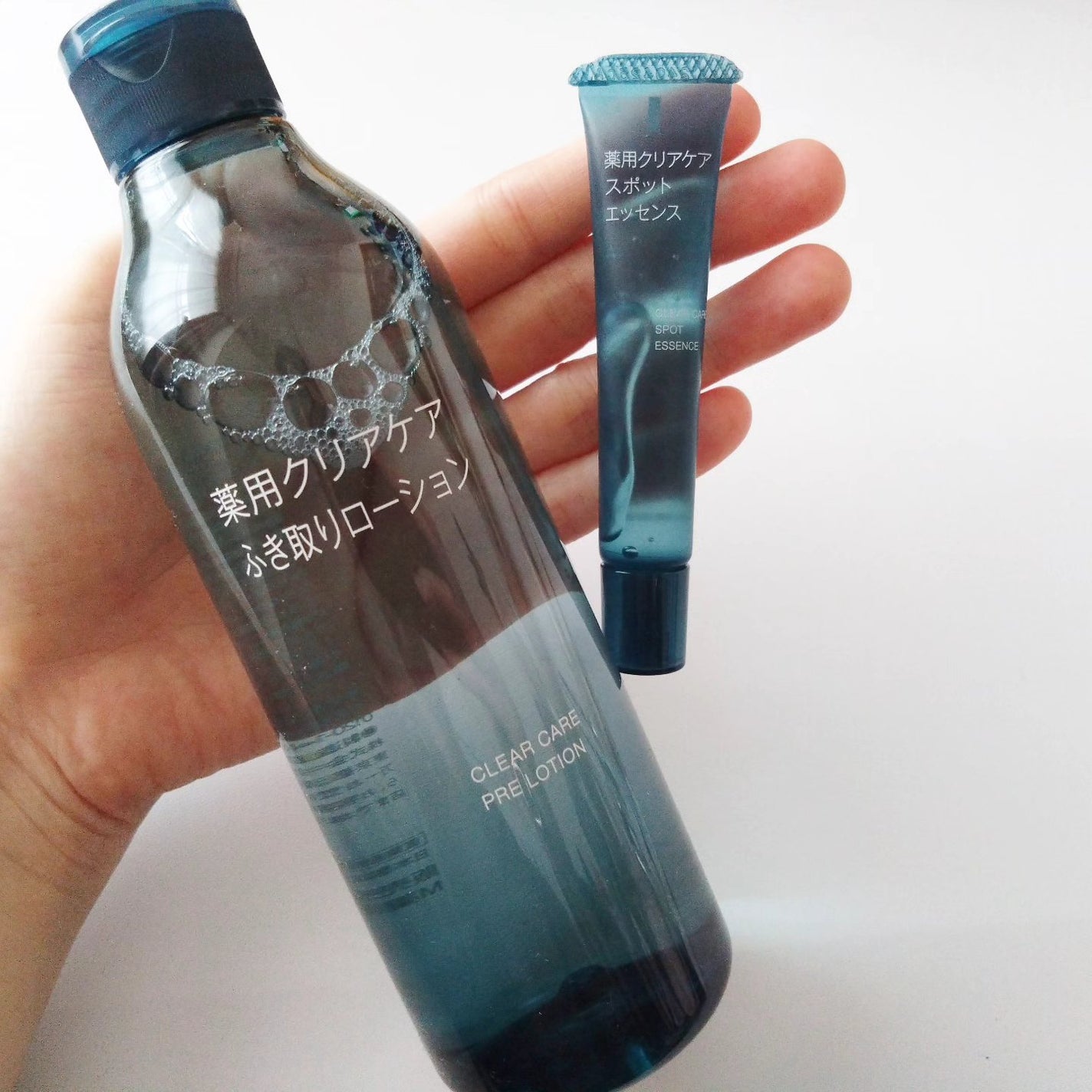 薬用クリアケアふき取りローション/無印良品/拭き取り化粧水を使ったクチコミ(2枚目)