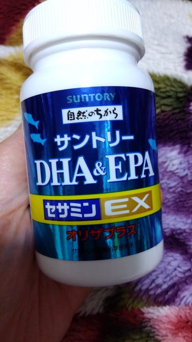 DHA＆EPA＋セサミンEX/サントリー自然のちから/健康サプリメントを使ったクチコミ（1枚目）