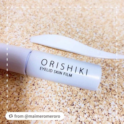 オリシキ アイリッドスキンフィルム /D-UP/二重まぶた用アイテムを使ったクチコミ(3枚目)
