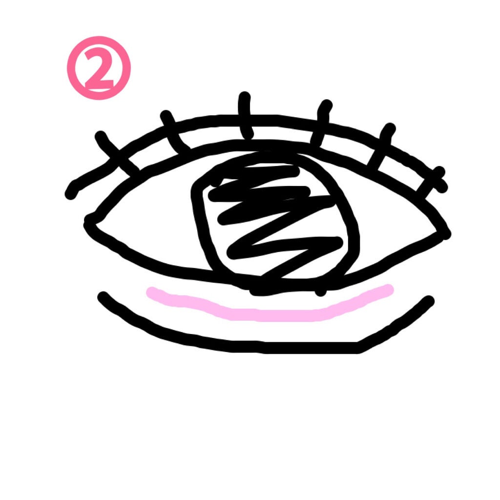 ティアー アイライナー/ETUDE/リキッドアイライナーを使ったクチコミ(4枚目)