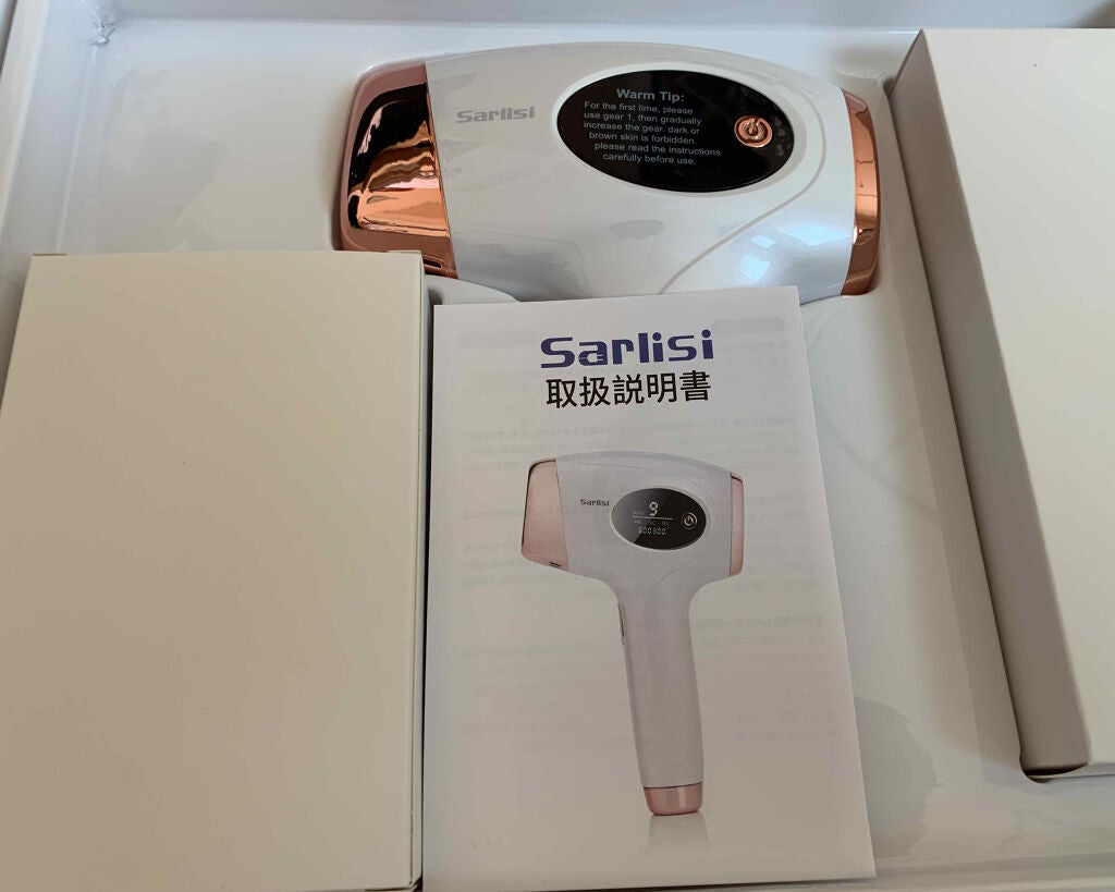 光脱毛器 VIO/Sarlisi/家庭用脱毛器を使ったクチコミ(1枚目)