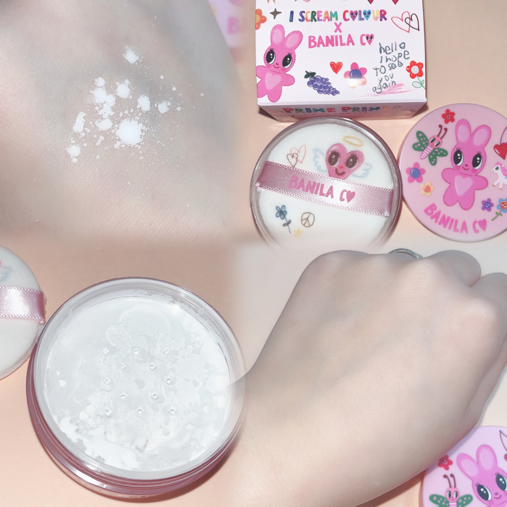 プライムプライマーフィニッシュパウダー/BANILA CO/ルースパウダーを使ったクチコミ（3枚目）