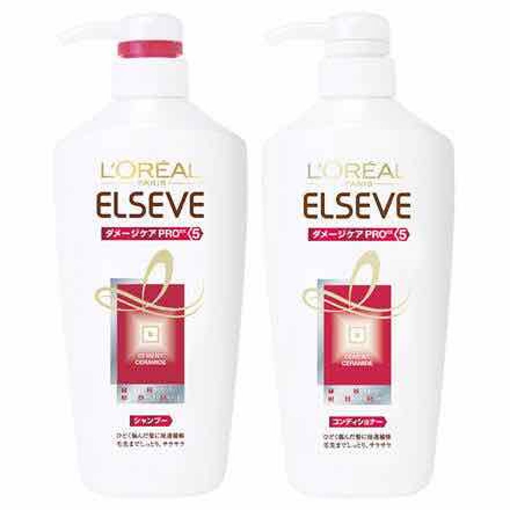 エルセーヴ ダメージケアPROEX シャンプー／コンディショナー/ロレアル パリ/市販シャンプーを使ったクチコミ（1枚目）